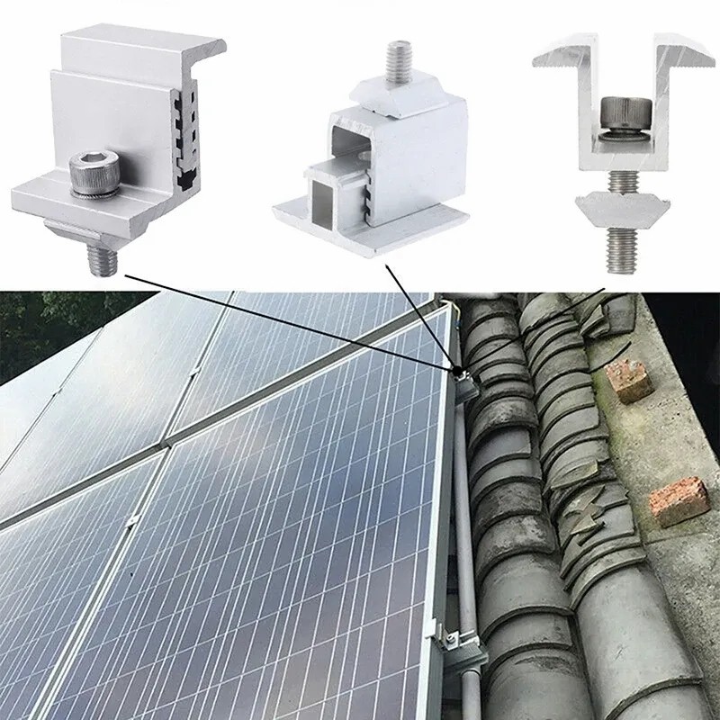 solar panel clamps